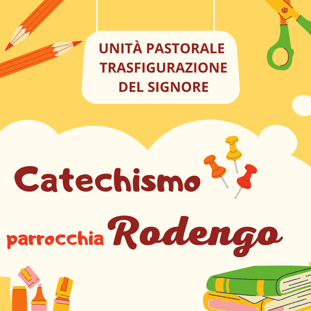 CATECHISMO RODENGO 2026-27